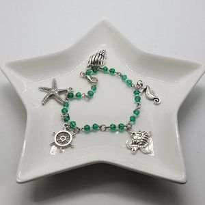 Ocean theme Charmed Bracelet